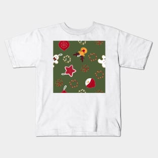 Christmas pattern 1 Kids T-Shirt